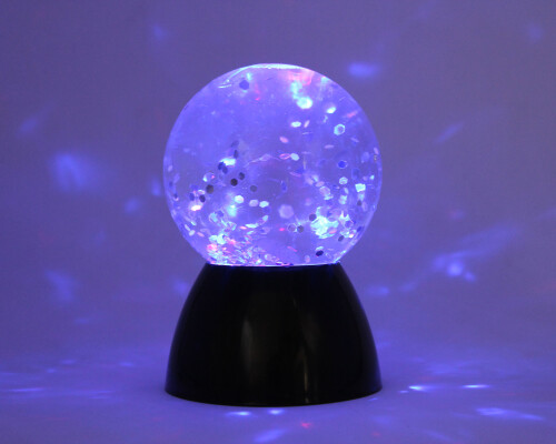 Sensory Glitter Waterball Light (battery Operated - Not Included)