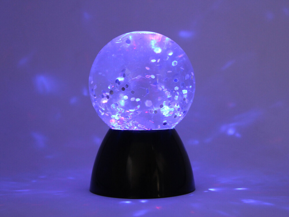 Sensory Glitter Waterball Light (battery Operated - Not Included)