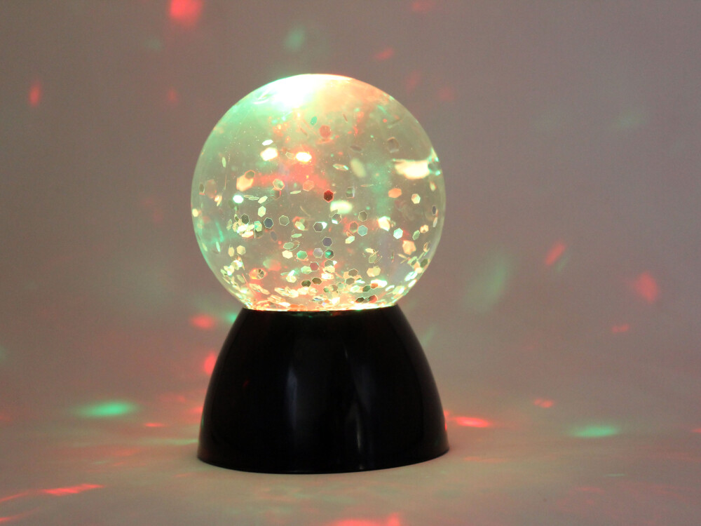 Sensory Glitter Waterball Light (battery Operated - Not Included)