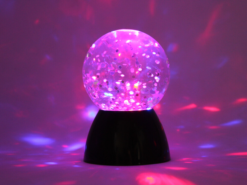 Sensory Glitter Waterball Light (battery Operated - Not Included)