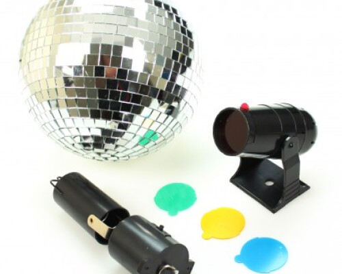 Battery-powered Spinner For Mirror Balls (battery Operated - Not Included)