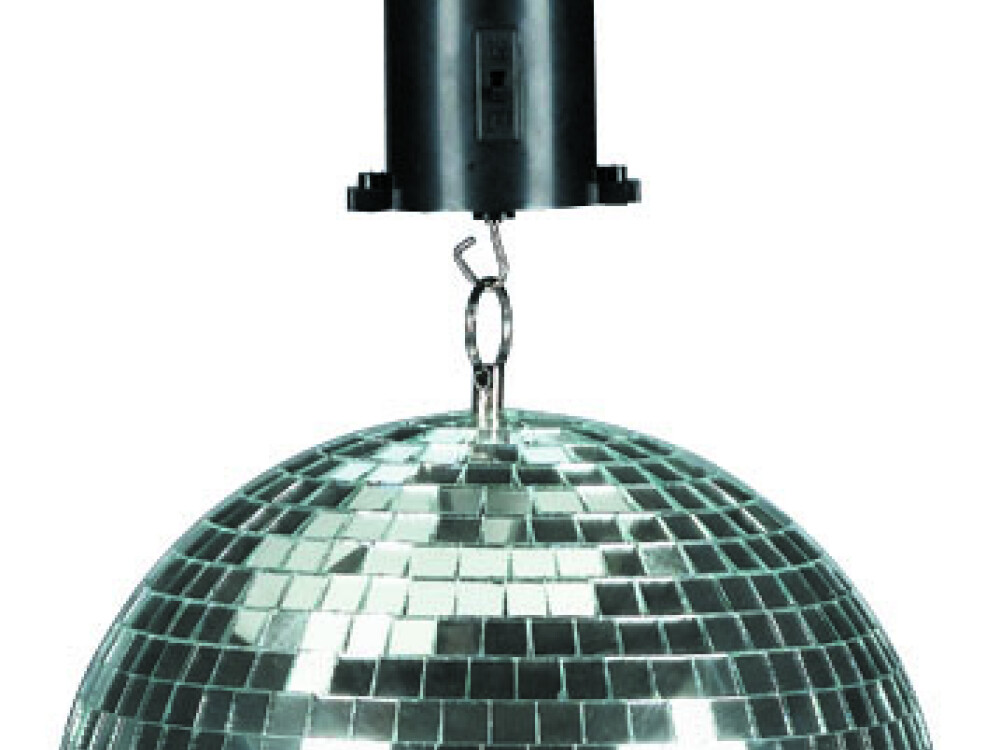 Battery-powered Spinner For Mirror Balls (battery Operated - Not Included)