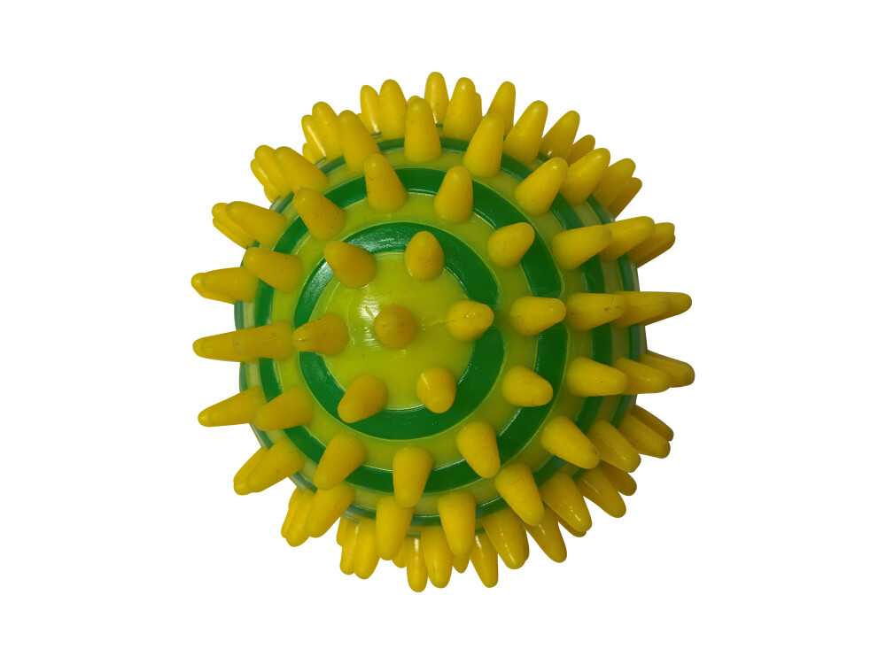 Spikey Flashing Stripy Ball Large (battery Operated - Included)