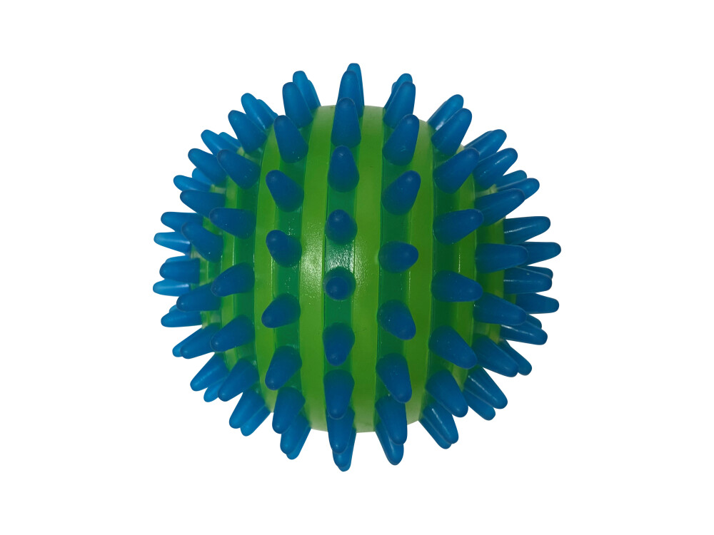 Spikey Flashing Stripy Ball Large (battery Operated - Included)