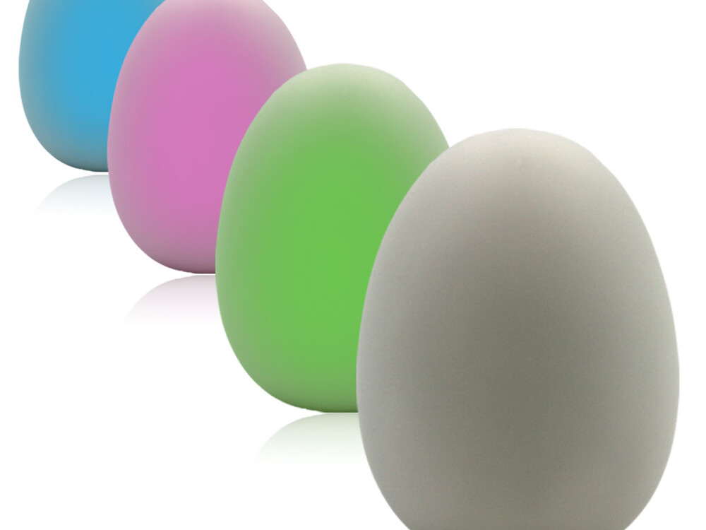 Colour Changing Eggs (set Of 4) (battery Operated - Included)