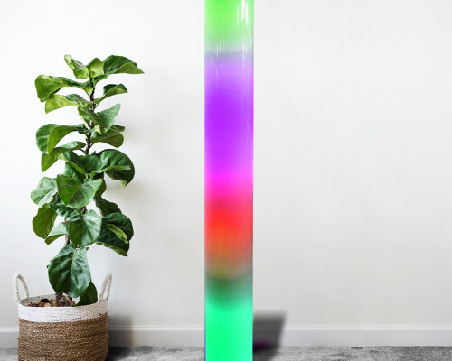 2m Colour Changing Column - Including Bracket (includes Uk And Eu Adapter)