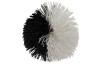 Large Black And White Soft String Ball