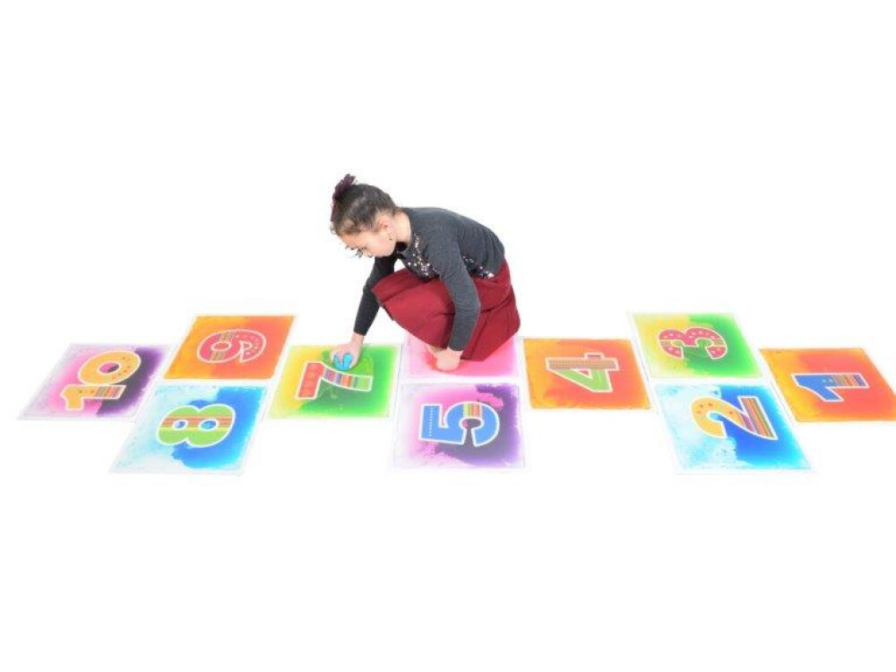 Hopscotch Liquid Floor Tiles Pack Of 10 (40x40cm)