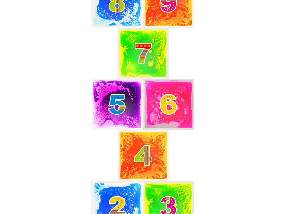 Hopscotch Liquid Floor Tiles Pack Of 10 (40x40cm)