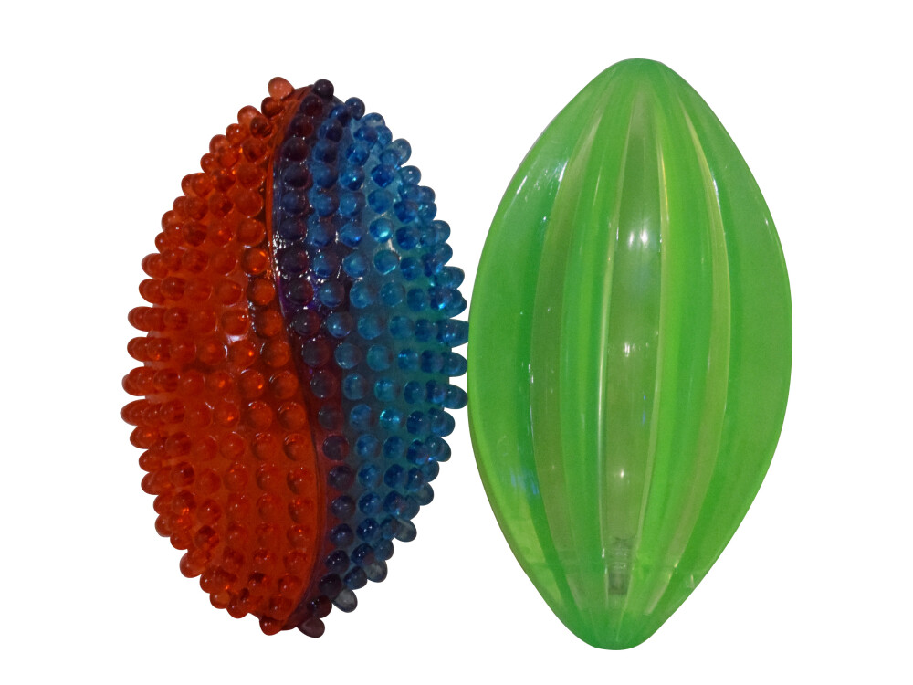 Light Up Spikey Rugby Ball (battery Operated - Included)