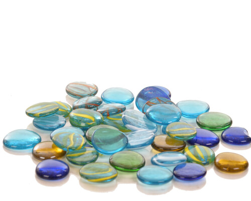 Glass Pebbles ( 1 Kg )