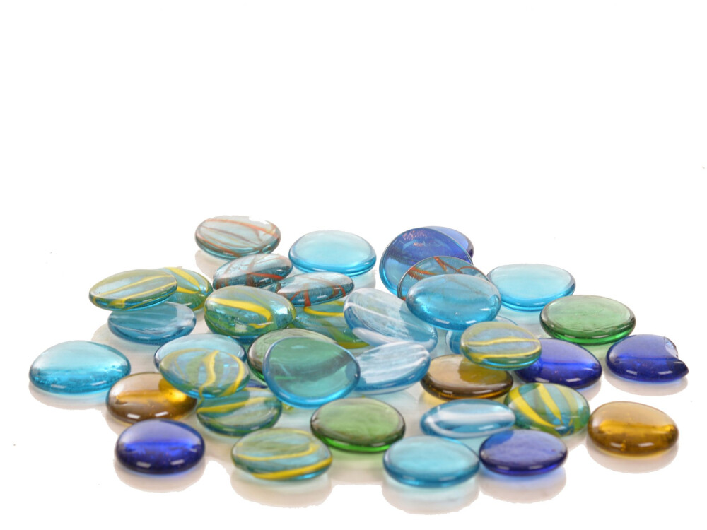 Glass Pebbles ( 1 Kg )