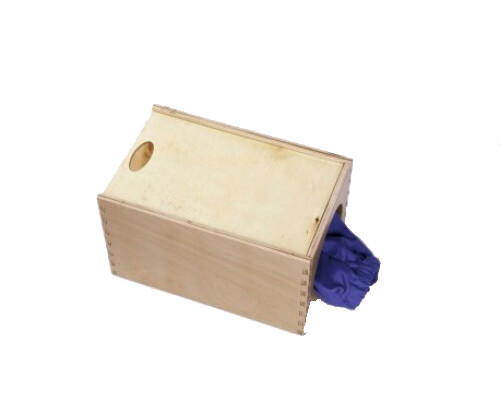 Wooden Sensory Therapy Guessing Trunk