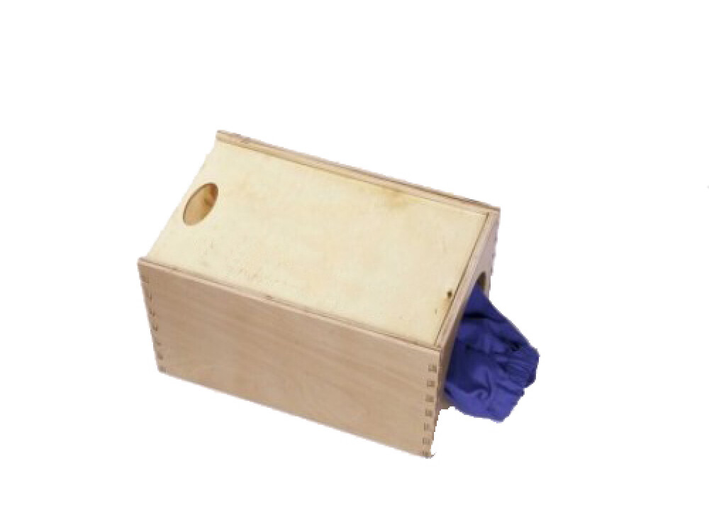 Wooden Sensory Therapy Guessing Trunk